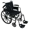 PMI ProBasics K3-Lite Wheelchair, Flip-Up Height Adjustable Desk Arms, Swing-Away Footrests