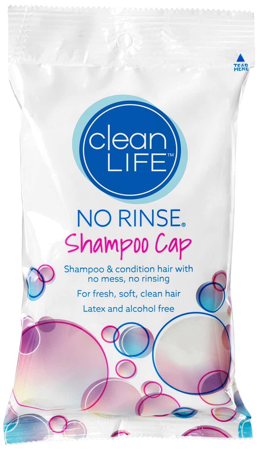 Cleanlife No-Rinse Shampoo Cap