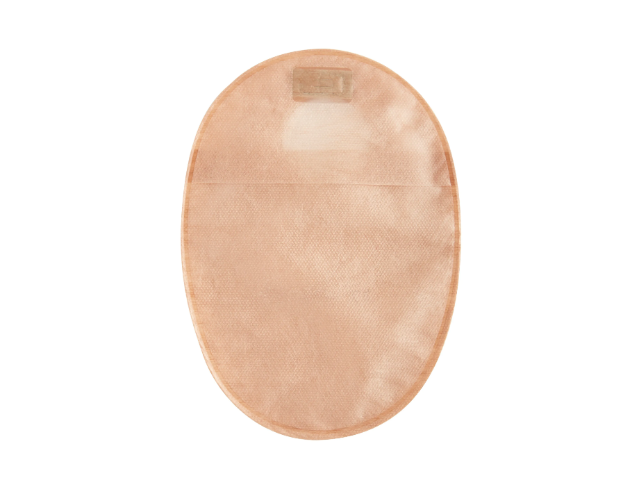 ConvaTec Natura+ Two Piece Closed End Ostomy Pouch, Without Filter, 1.75'' Stoma, 8''