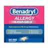 Benadryl LIQUI-GELS Antihistamine Allergy Relief, 25mg, 24 Capsules