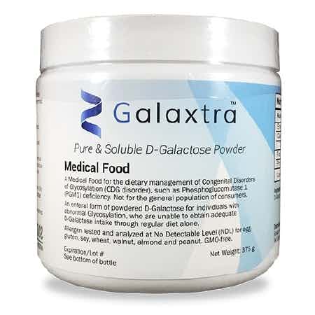 Galaxtra Pure and Soluble D-Galactose Powder, 375g