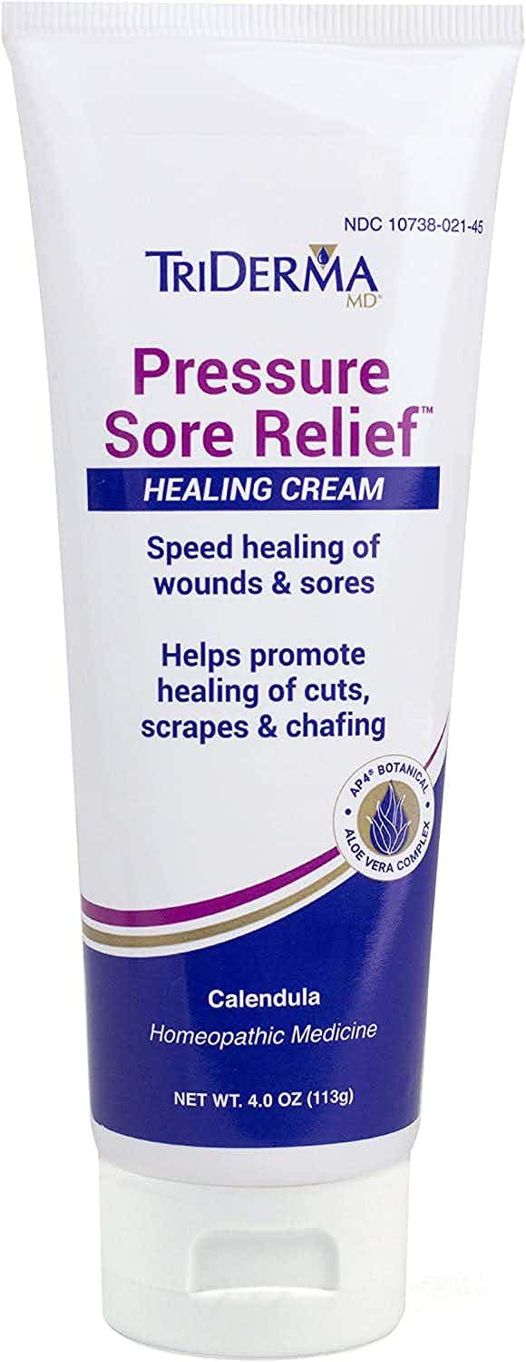 TriDerma MD Pressure Sore Relief Healing Cream, 4 oz