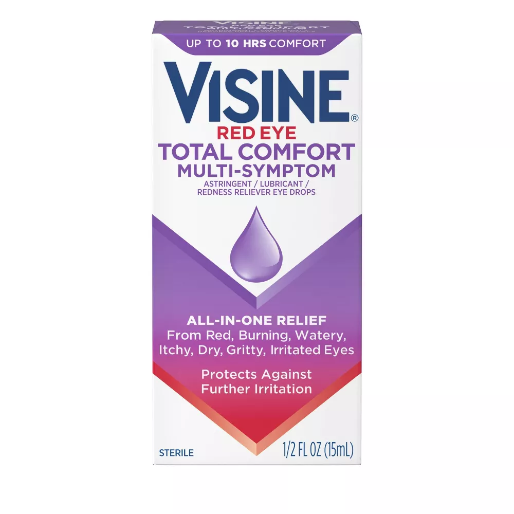 Visine Totality Multi-Symptom Relief Eye Drops, .5 oz.