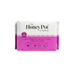 The Honey Pot Organic Cotton Herbal Pads with Wings, Regular Absorbency