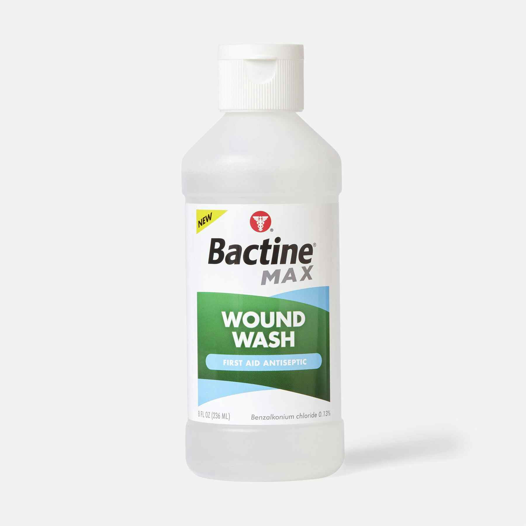Bactine Max Wound Wash Liquid, 8 oz.
