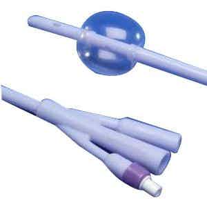 Cardinal Health Dover 2-Way Pediatric Foley Catheter, Silicone, Standard Rounded Tip,16"