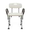 Medline Bath Bench with Back and Arms