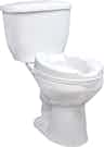 Drive Medical Raised Toilet Seat without Lid