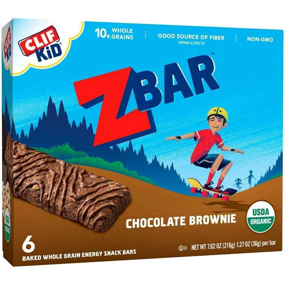Clif Kid Zbar Chocolate Brownie Snack Bars