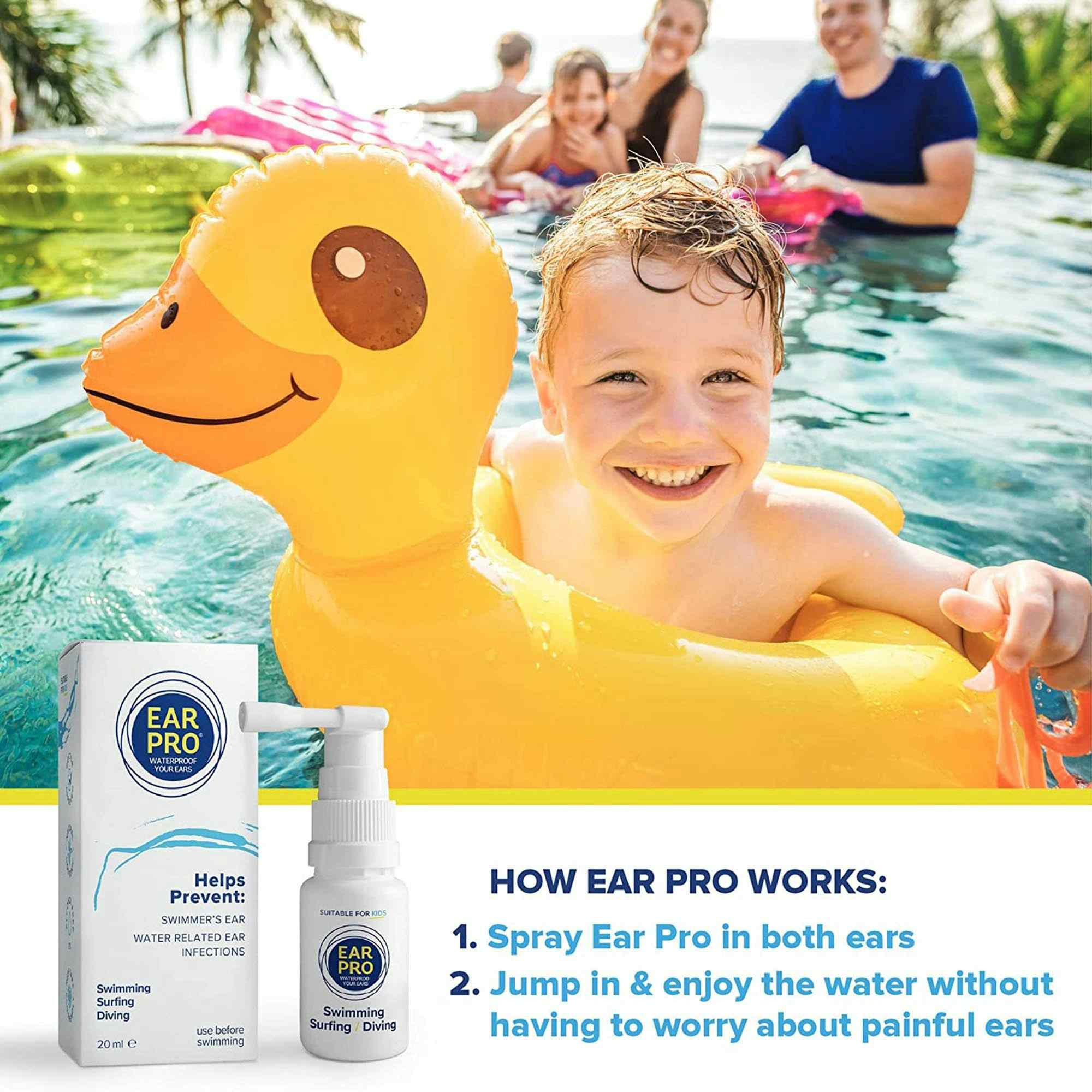 Ear Pro Water-Repellant Ear Spray
