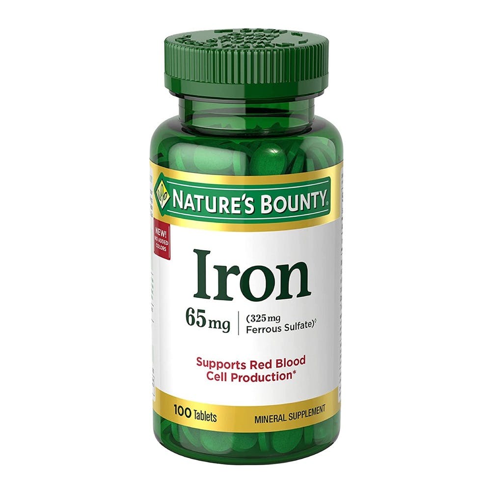 Nature’s Bounty Iron Supplement, 65mg