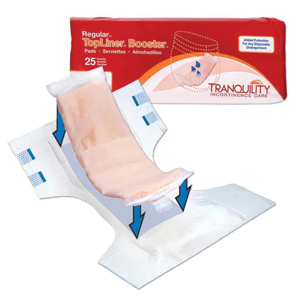 Tranquility TopLiner Booster Pads, FAB