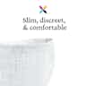 Carewell Incontinence Underwear, Heavy & Overnight Absorbency - fit