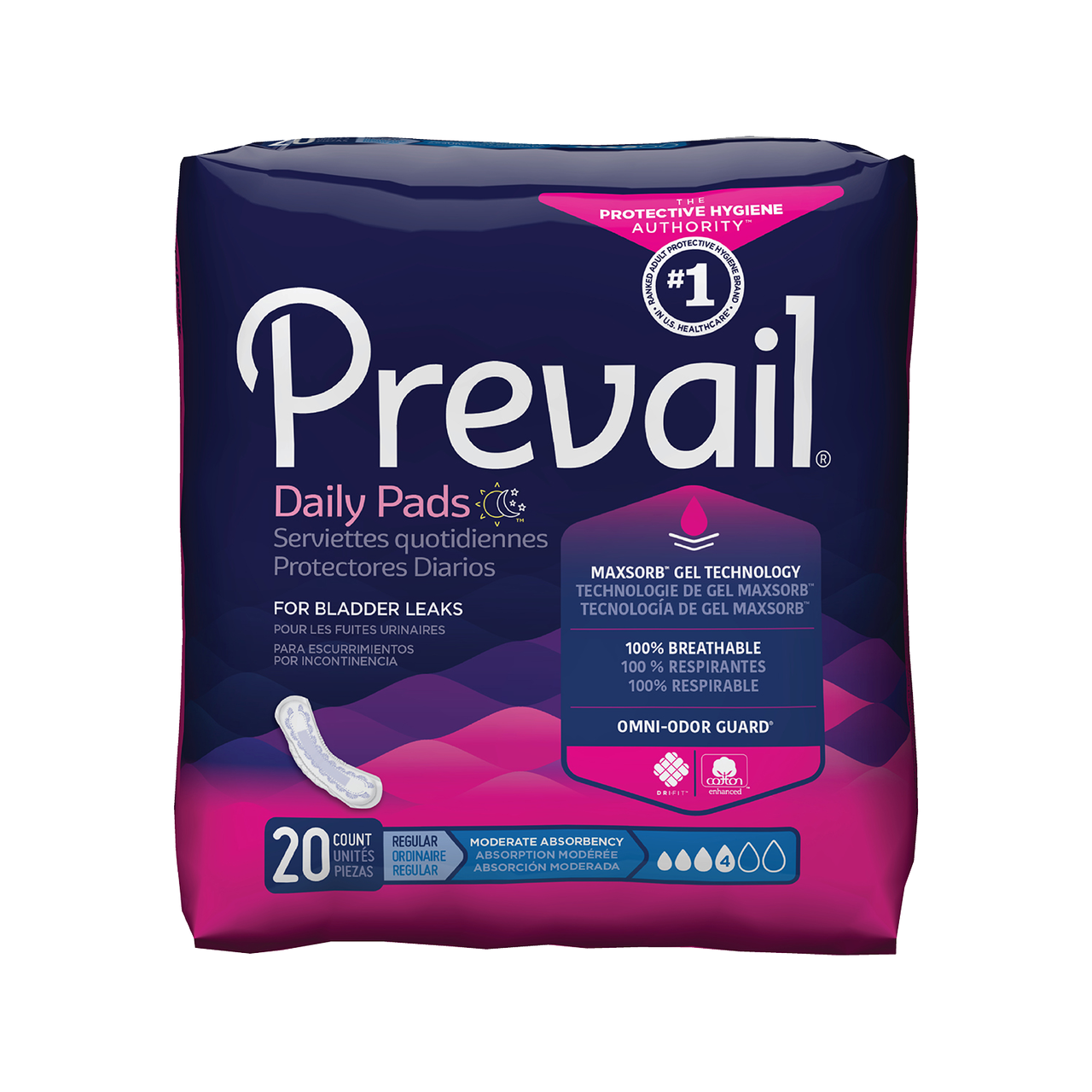Prevail Pads, Moderate