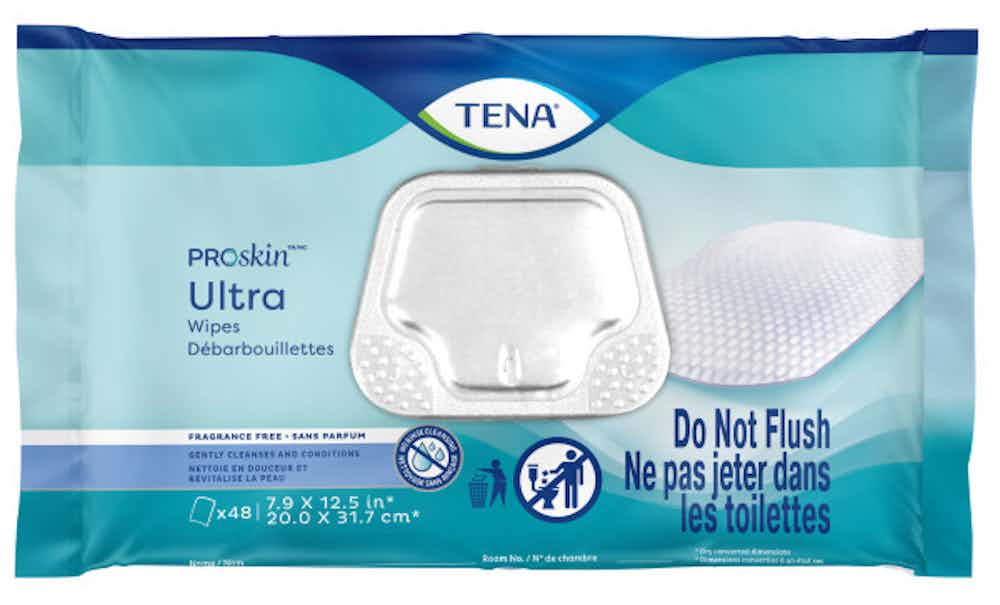 TENA Ultra Washcloth