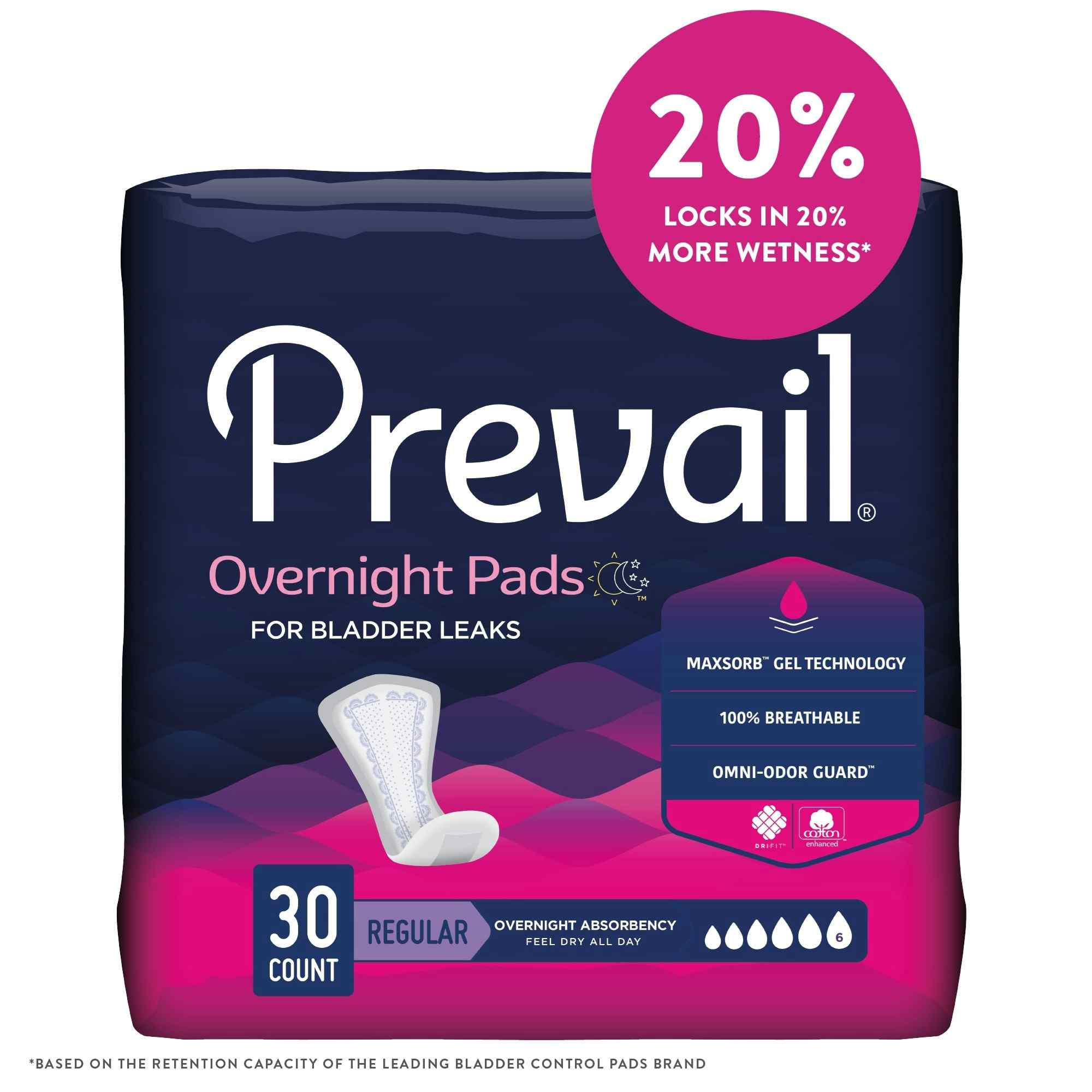 Prevail Pads, Overnight