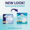 TENA Day Plus 2 Piece Heavy Incontinence Pad, Maximum Absorbency, NEW LOOK
