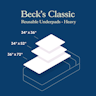 Beck's Classic Reusable Underpads, Heavy