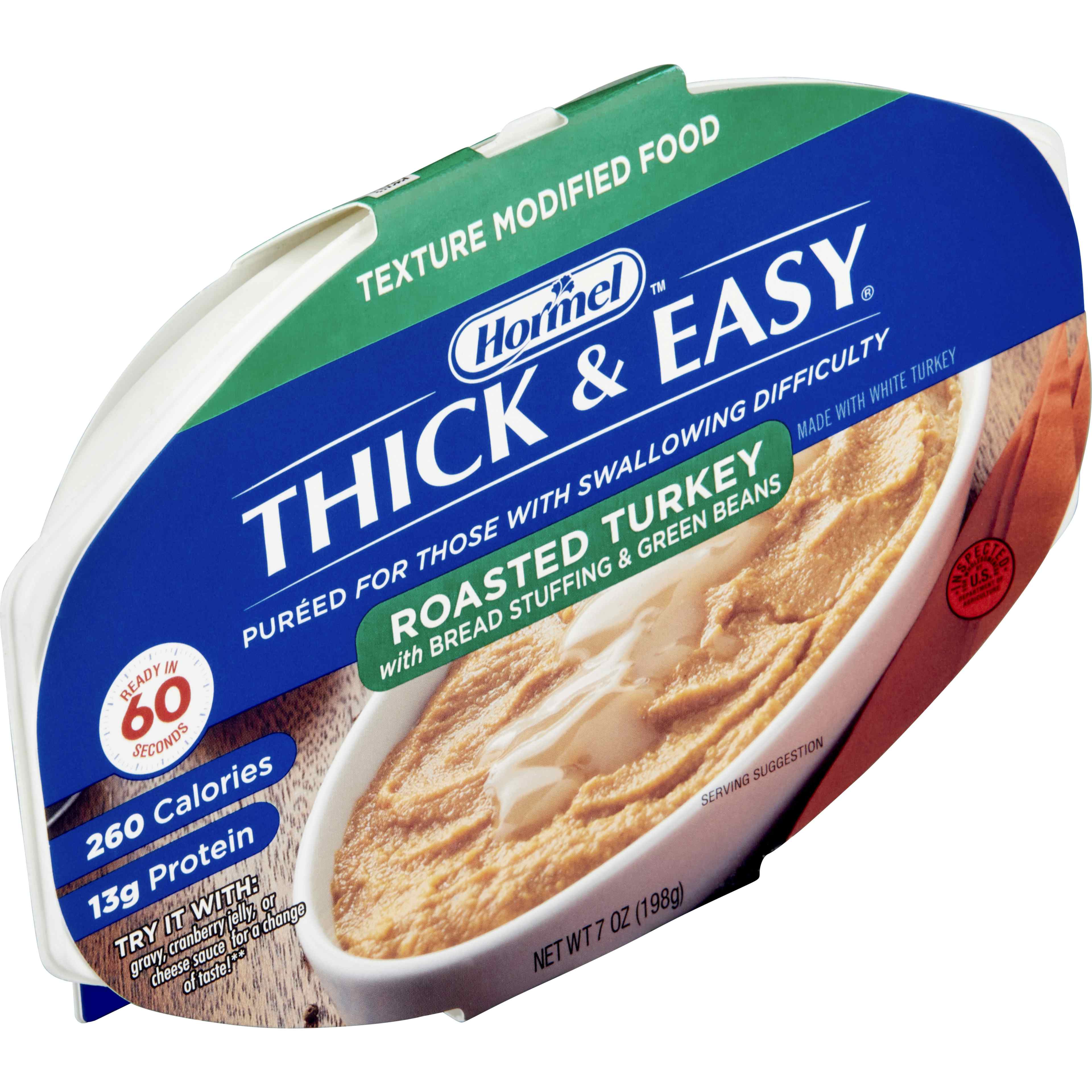 Thick & Easy Purees, Turkey with Stuffing and Green Beans