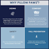 Pillow Paws Non-Slip, Features