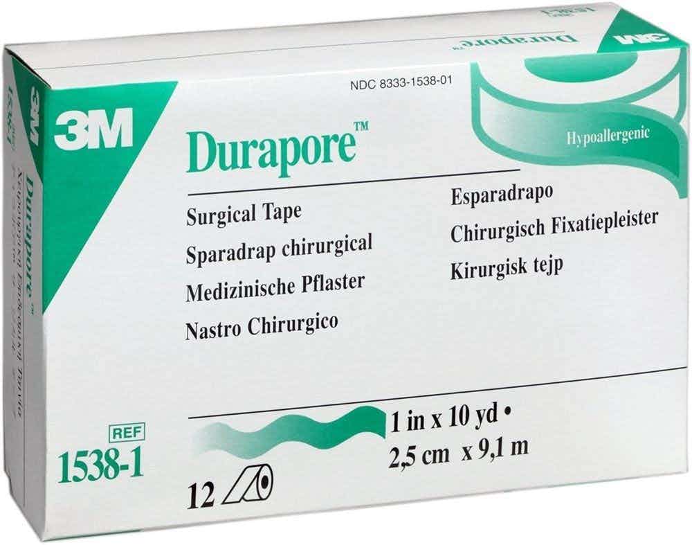 3M Durapore Silk-Like Cloth Medical Tape