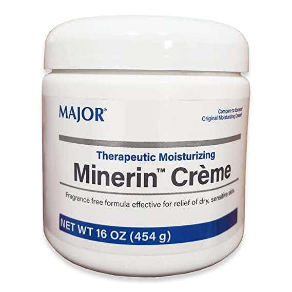 Major Minerin Hand and Body Moisturizing Cream, 1674944-EA1,  16 0z. Jar, Front View