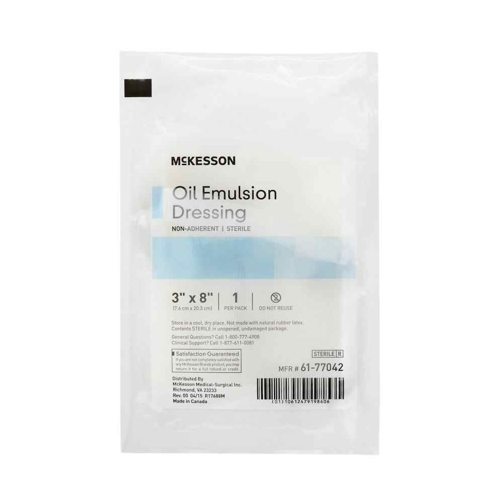 McKesson Oil Emulsion Non-Adhering Dressing