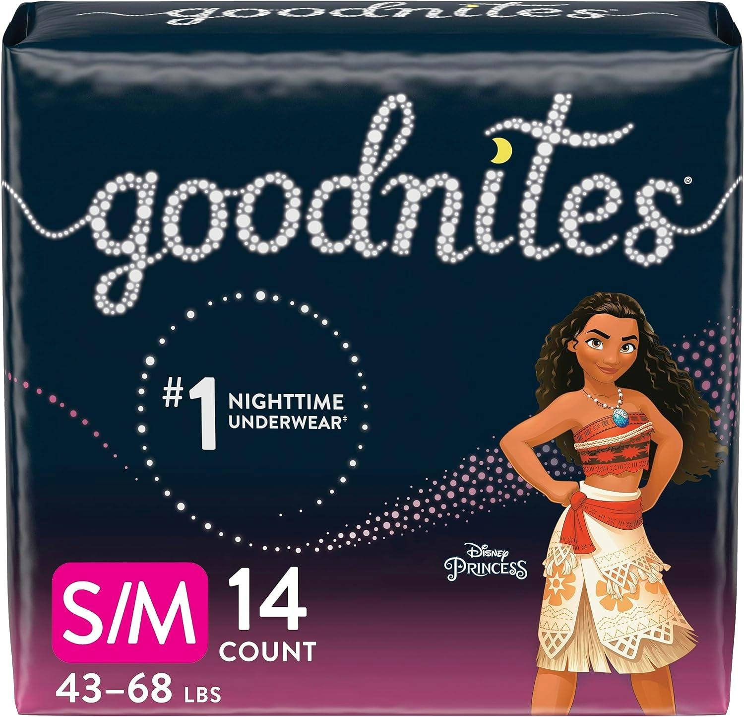 GoodNites NightTime Underwear for Girls