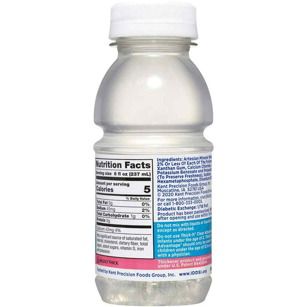 Thick-It Clear Advantage Thickened Water 8 fluid ounces