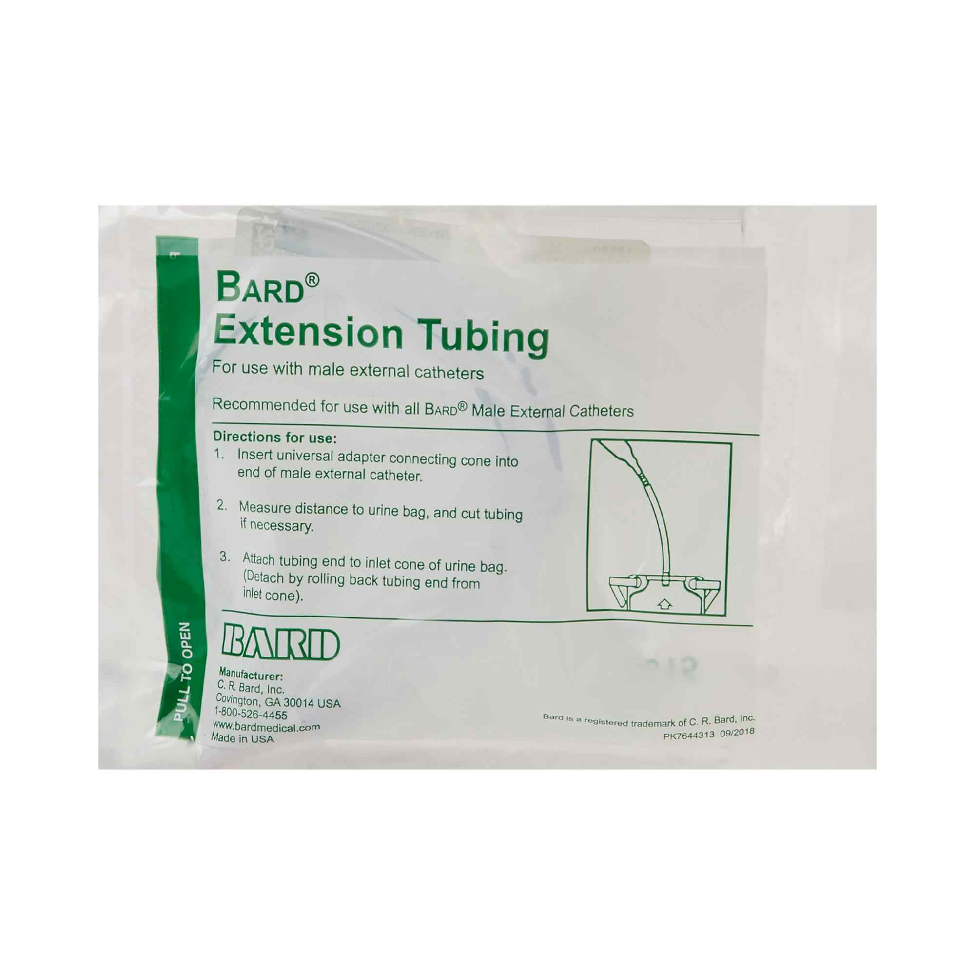 Bard Leg Bag Extension Tube, Nonsterile