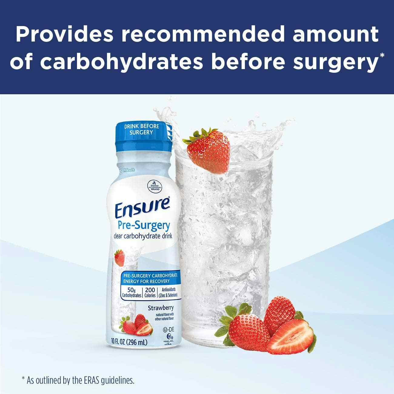 Ensure pre-surgery drink