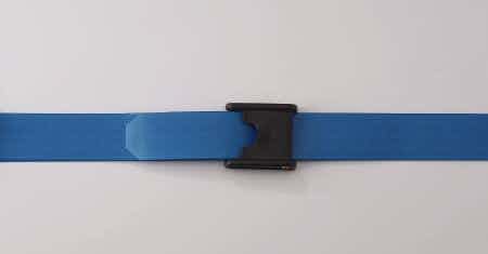 Posey EZ Clean Gait Belt, Multiple Colors, 6546B, 60 Inch - Blue