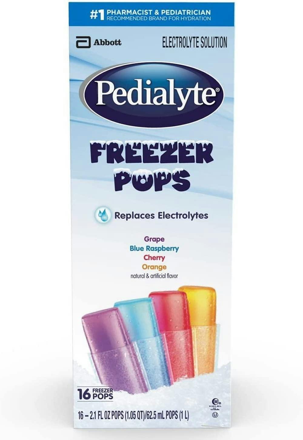 Pedialyte Freezer Pops, Multiple Flavors