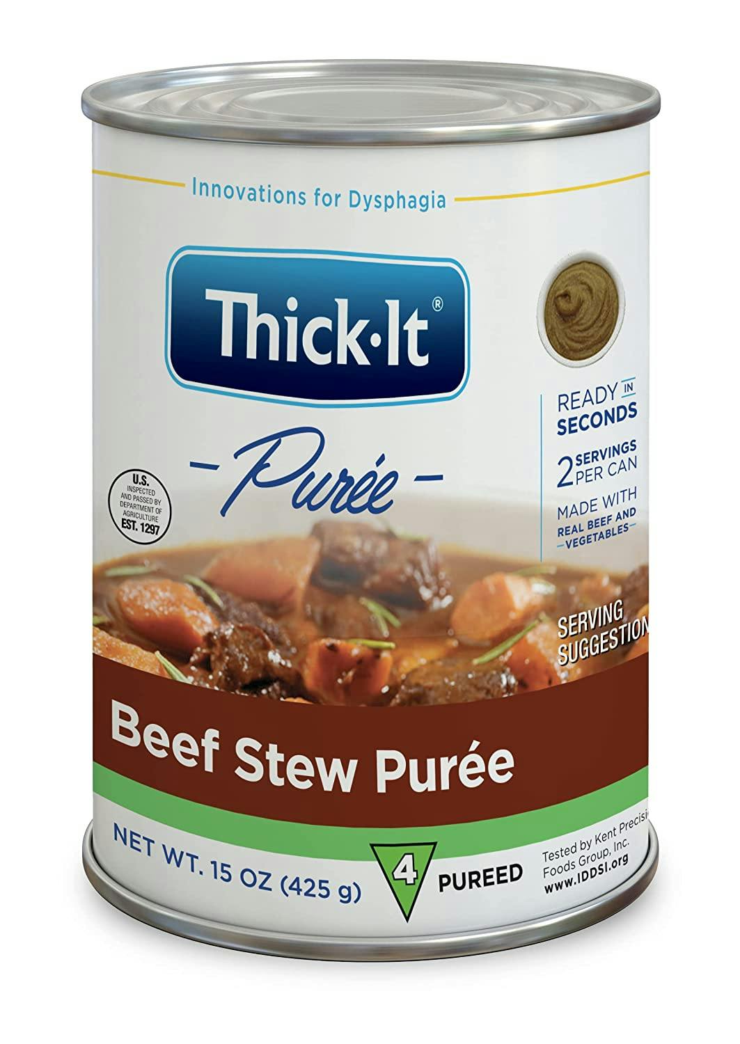 Thick-It Puree Ready to Use, Beef Stew Flavor, 15 oz., Can, H308-F8800, 1 Can