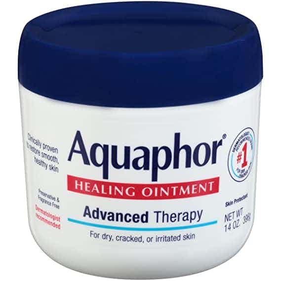 Aquaphor Advanced Therapy Hand and Body Moisturizer, Jar, Unscented, 3.5 oz.