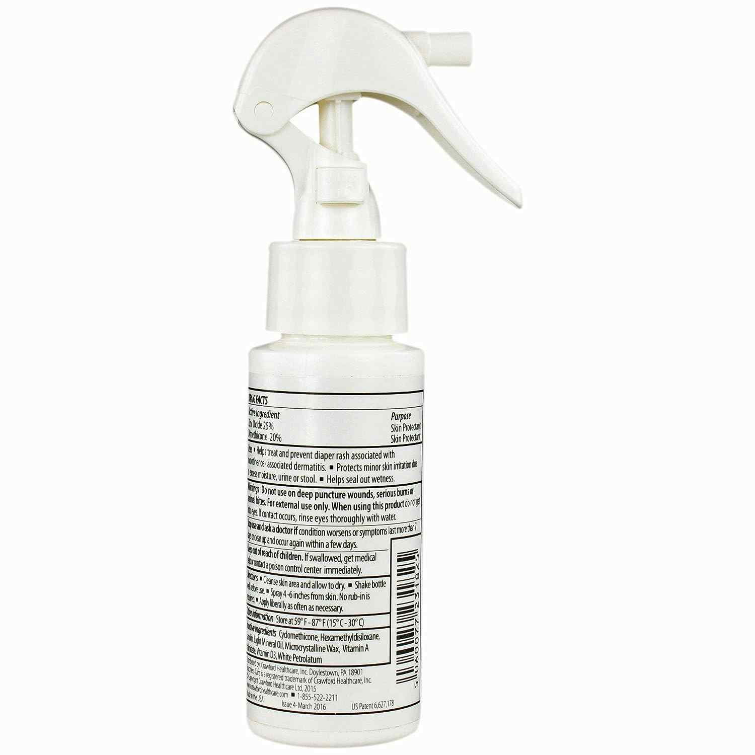 Rash Relief Skin Protectant, Scented, 2 oz., 62402, 1 Bottle