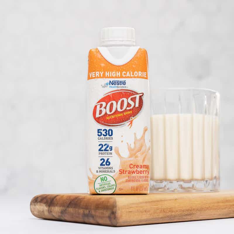 Boost Very High Calorie Nutritional Drink, Strawberry