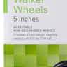 McKesson Adjustable Universal Walker Wheels, 5", 146-10109, 1 Pair
