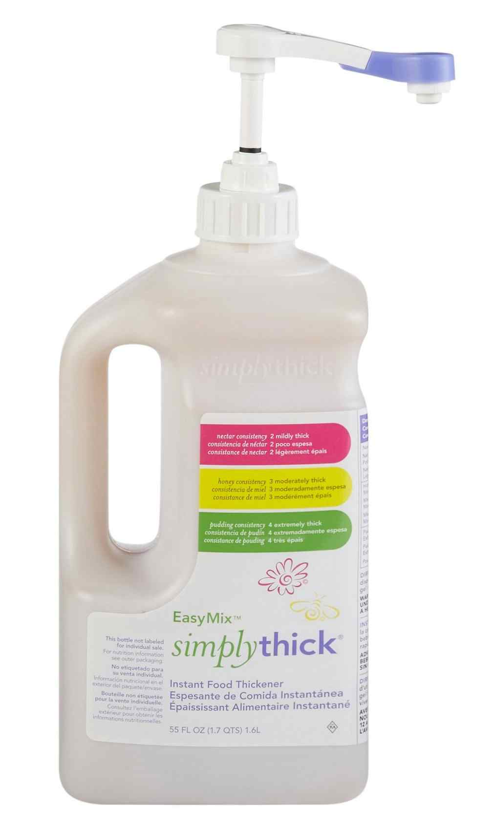 SimplyThick EasyMix Instant Food Thickener, 1.6 Liter
