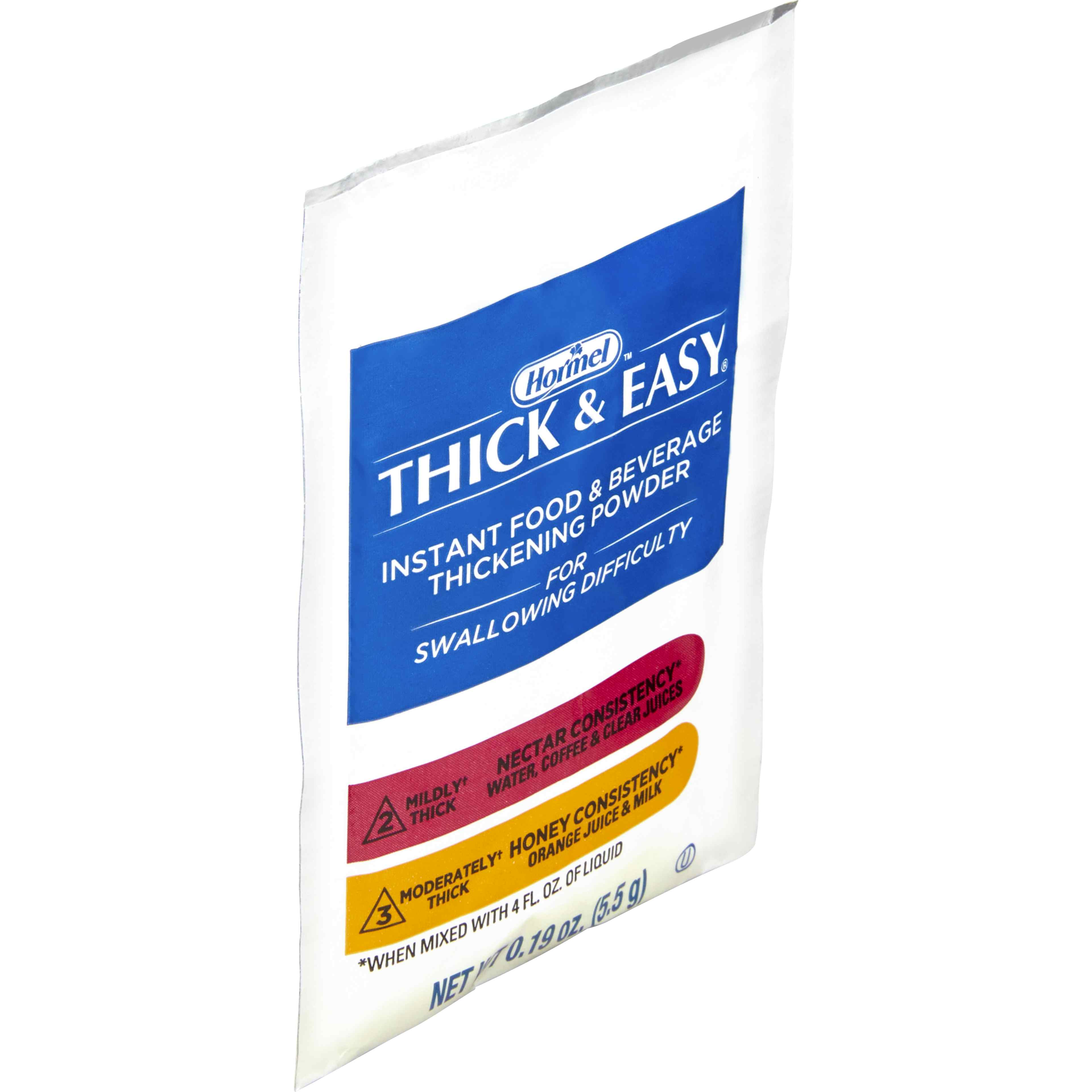Hormel Thick & Easy Instant Food & Beverage Thickening Powder, Honey & Nectar Consistency