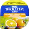 Hormel Thick & Easy Clear Thickened Beverage, Honey Consistency, Moderately Thick, Orange Juice