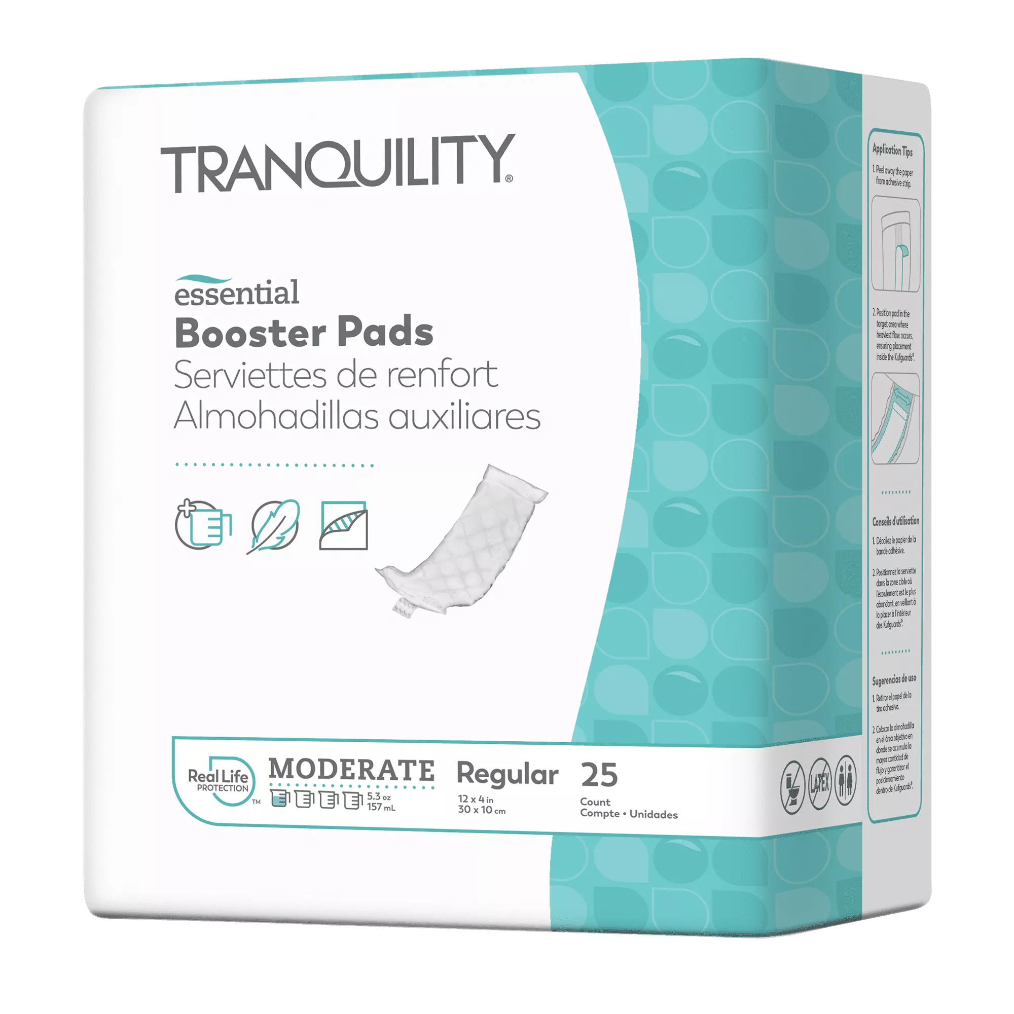 Tranquility ComfortCare Booster Pads, Moderate Absorbency
