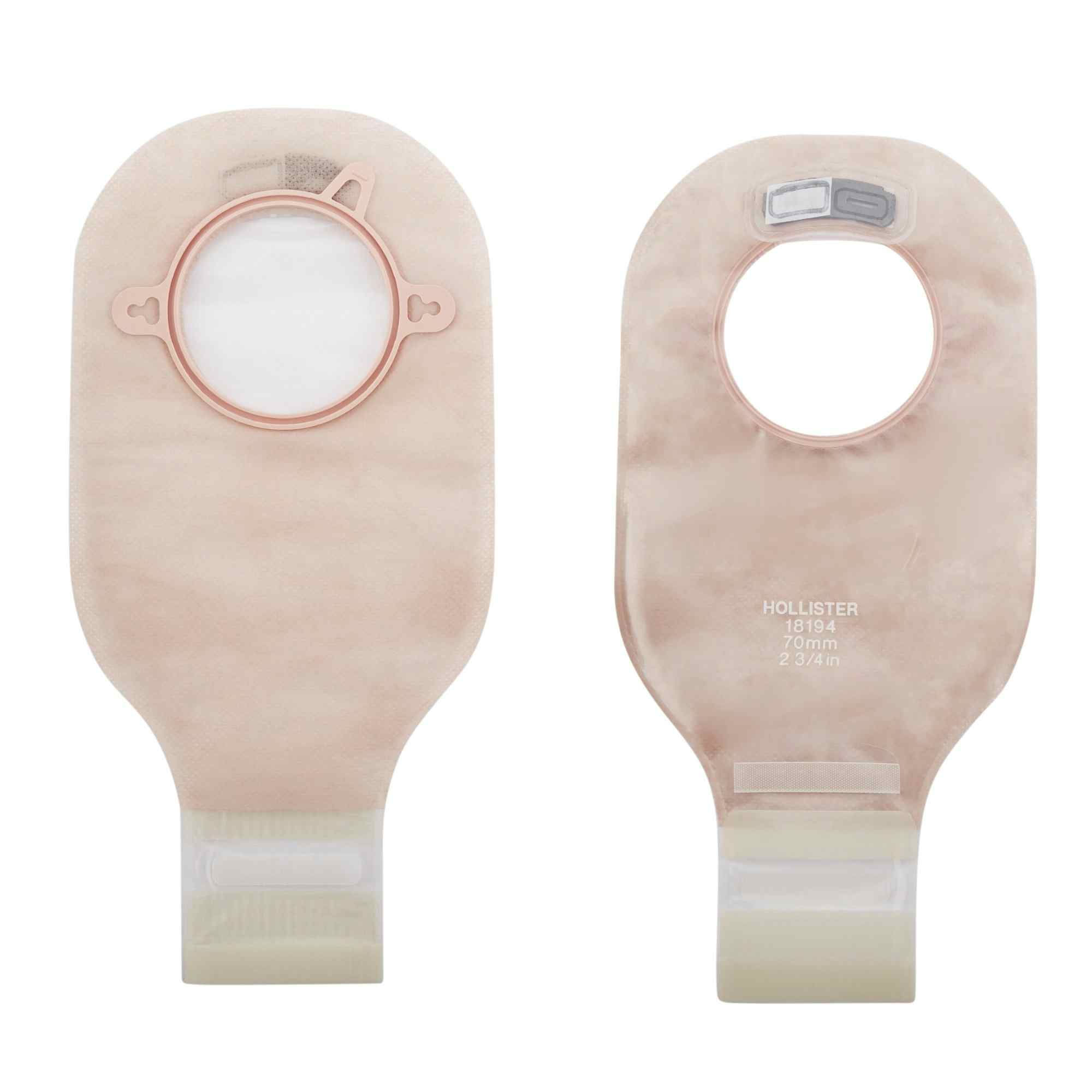 New Image Colostomy Pouch, 12" Length, Drainable, 18194, Transparent - 1 Each