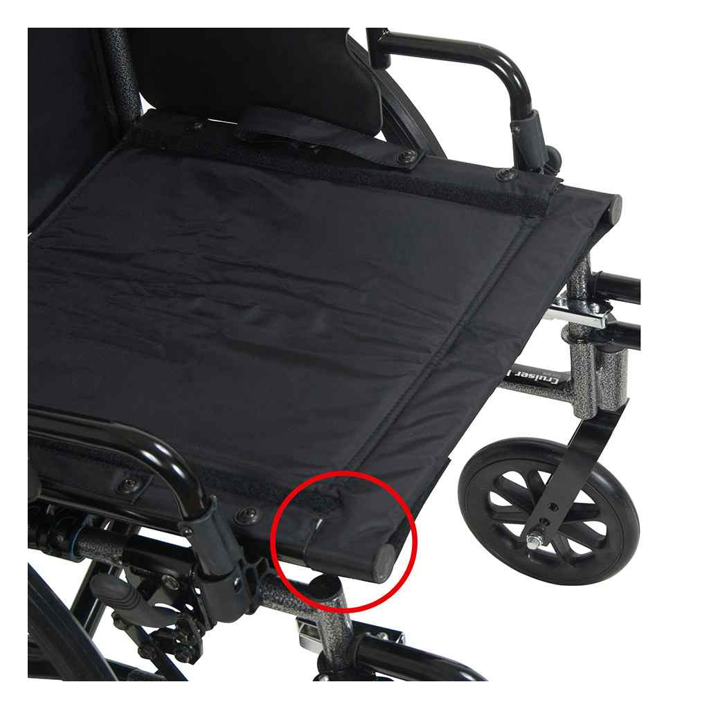 drive Cruiser III Wheelchair, Full Length Arm, Swing-Away Footrest, FAB 3