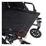 drive Cruiser III Wheelchair, Full Length Arm, Swing-Away Footrest, FAB 3