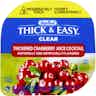 Hormel Thick & Easy Clear, Cranberry Juice Cocktail, Honey Consistency, 4 oz.