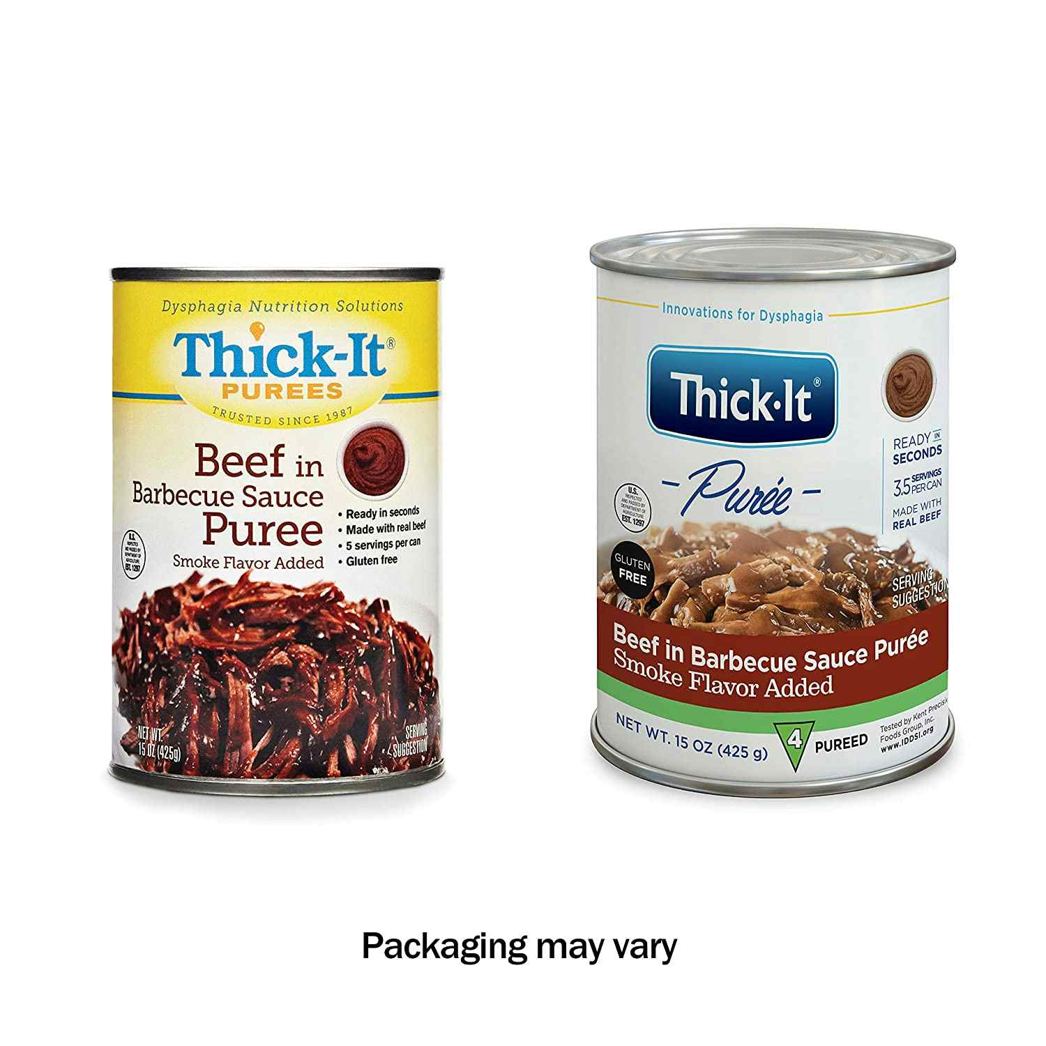 Thick-It Purees Beef in BBQ Sauce Puree, 15 oz., H309-F8800, 1 Each, Comparison