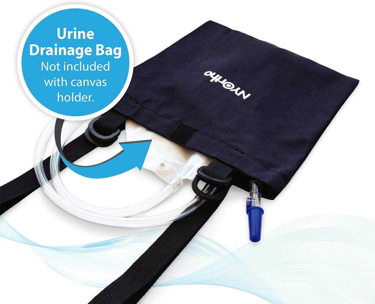 NYOrtho Vinyl Urinary Drain Bag Holder For Use With Wheelchair