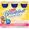 Carnation Breakfast Essentials Complete Nutritional Drink, Bottle, Creamy Strawberry, 8 oz,, 12230500, Case of 24 (4 Packs)