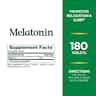 Nature's Bounty Sleep Health Melatonin, 1 mg, 180 Tablets